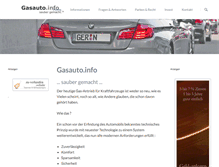 Tablet Screenshot of gasauto.info